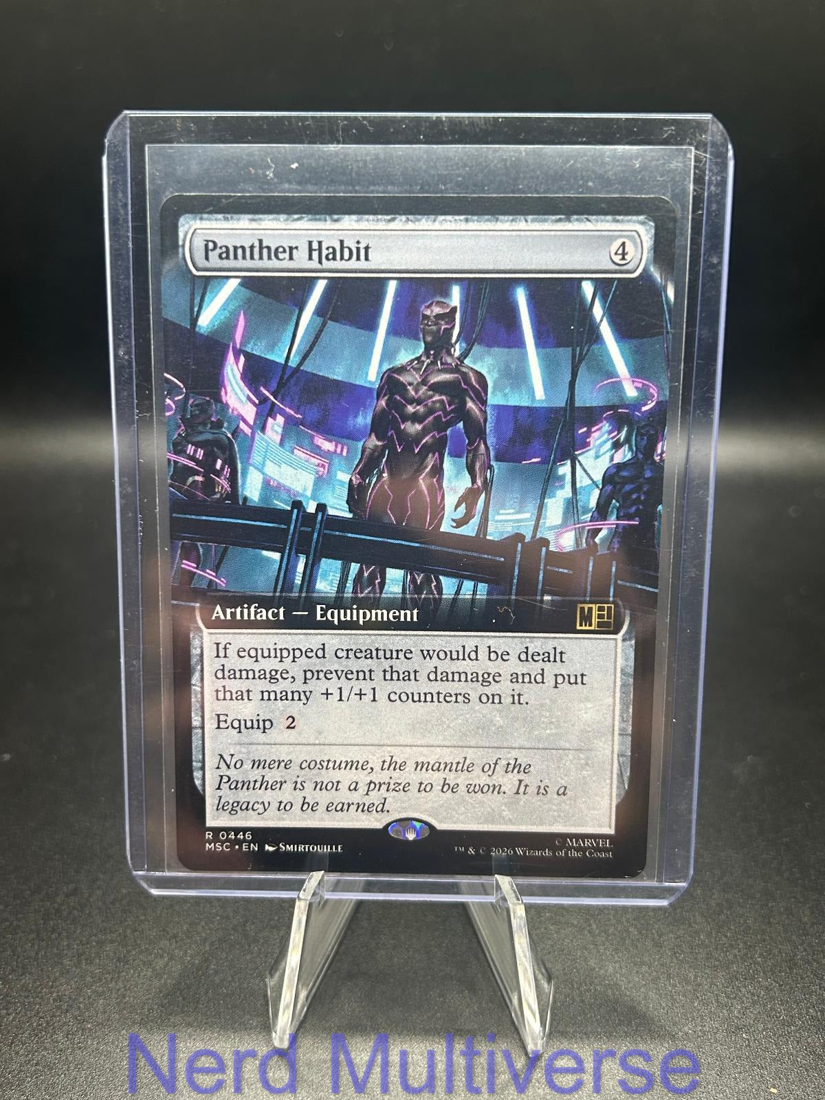 PANTHER HABIT (EXTENDED ART) 446 COMMANDER: MARVEL SUPER HEROES MAGIC