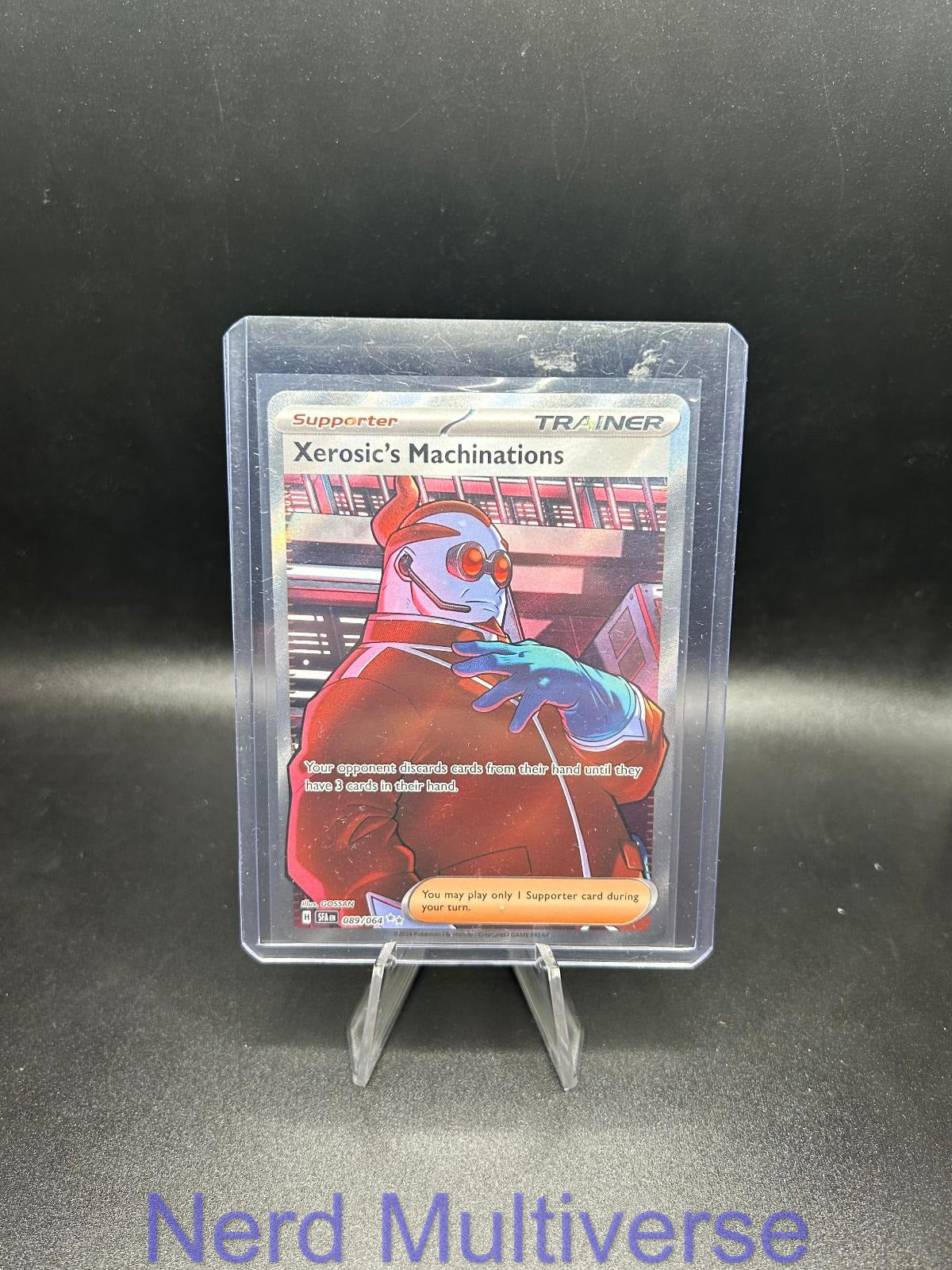 XEROSIC'S MACHINATIONS 089/064 UR SHROUDED FABLE POKEMON HOLO NM/M