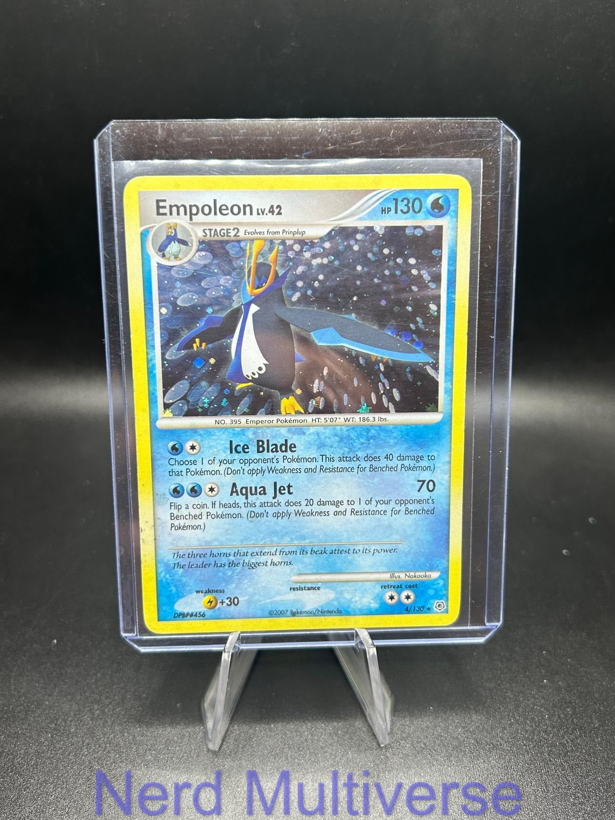 EMPOLEON 4/130 HOLO R DIAMOND & PEARL POKEMON LP