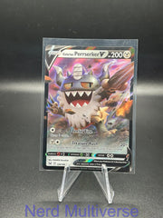 GALARIAN PERRSERKER V 129/196 HOLO UR LOST ORIGIN POKEMON NM/M