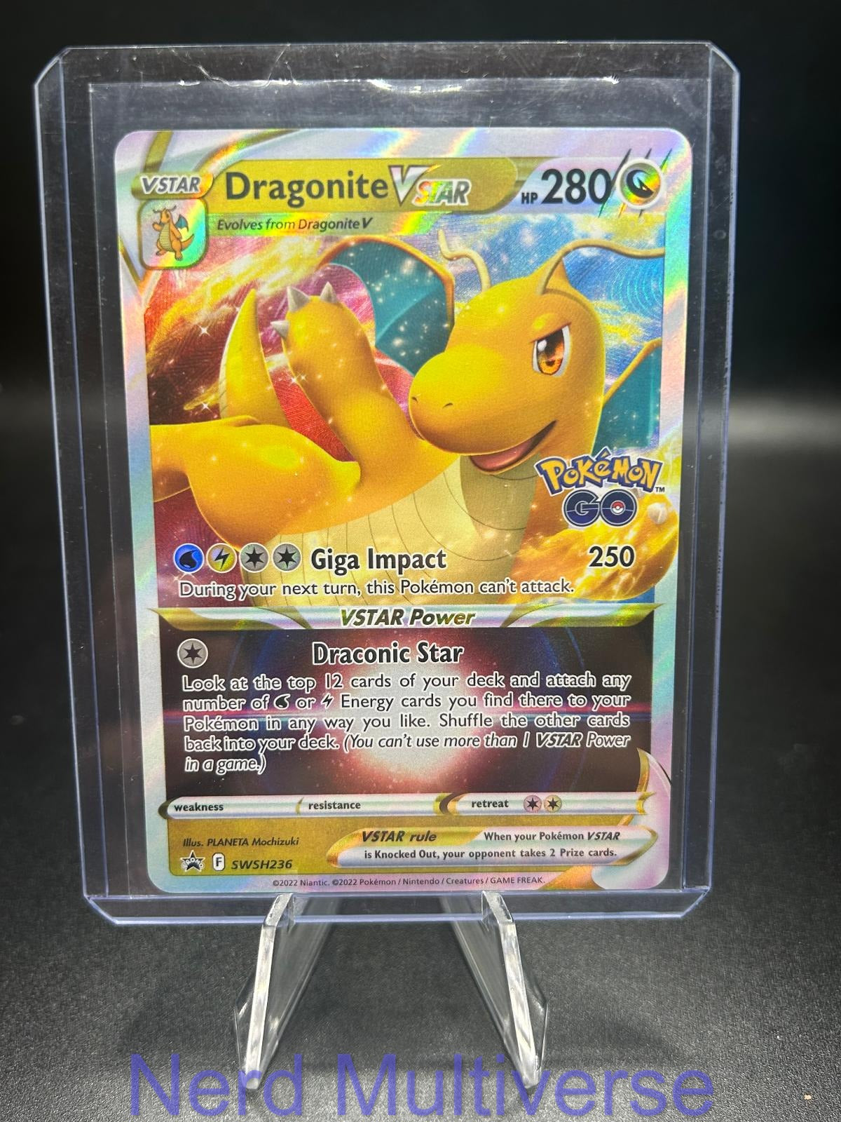 DRAGONITE VSTAR SWSH236 HOLO P SWORD & SHIELD PROMO POKEMON NM/M