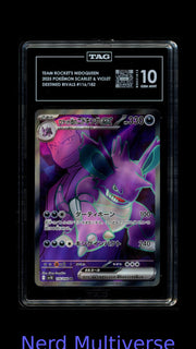 TEAM ROCKET'S NIDOQUEEN 116/182 POKEMON SCARLET & VIOLET POKEMON TAG 10 813