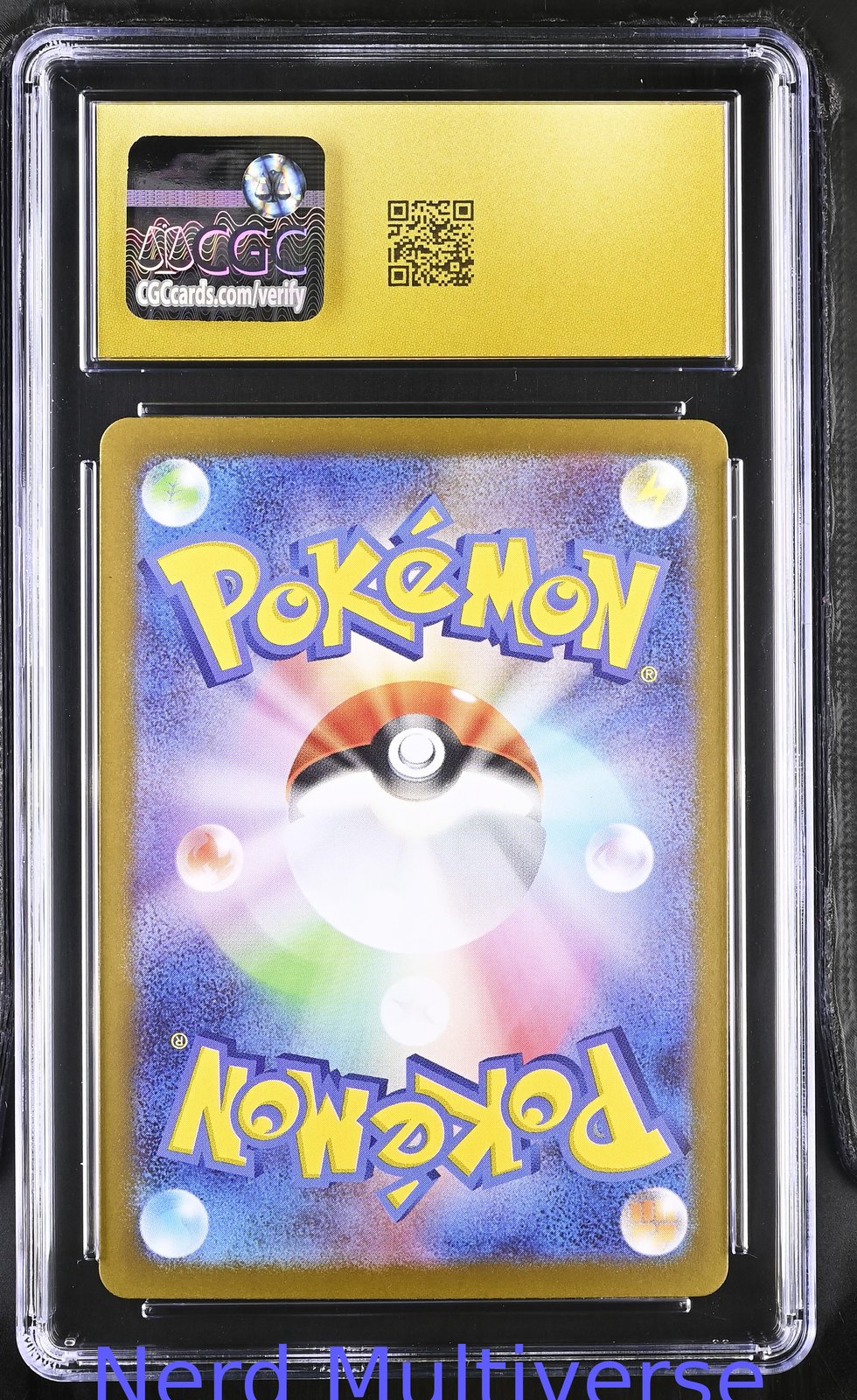 DEINO 142/086 ART RARE HOLO WHITE FLARE POKEMON JAPANESE CGC 10 093