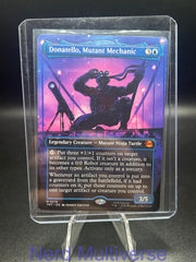 DONATELLO, MUTANT MECHANIC (BORDERLESS) 0216 MAGIC: THE GATHERING NM/M