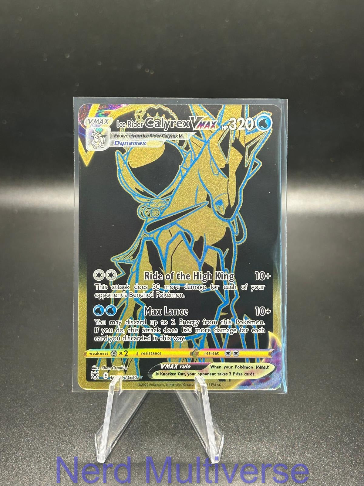 SHADOW RIDER CALYREX VMAX TG30/TG30 ASTRAL RADIANCE TRAINER GALLERY  NM/M