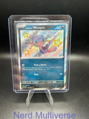 PALDEAN WOOPER 180/091 SHINY RARE PALDEAN FATES POKEMON HOLO NM/M
