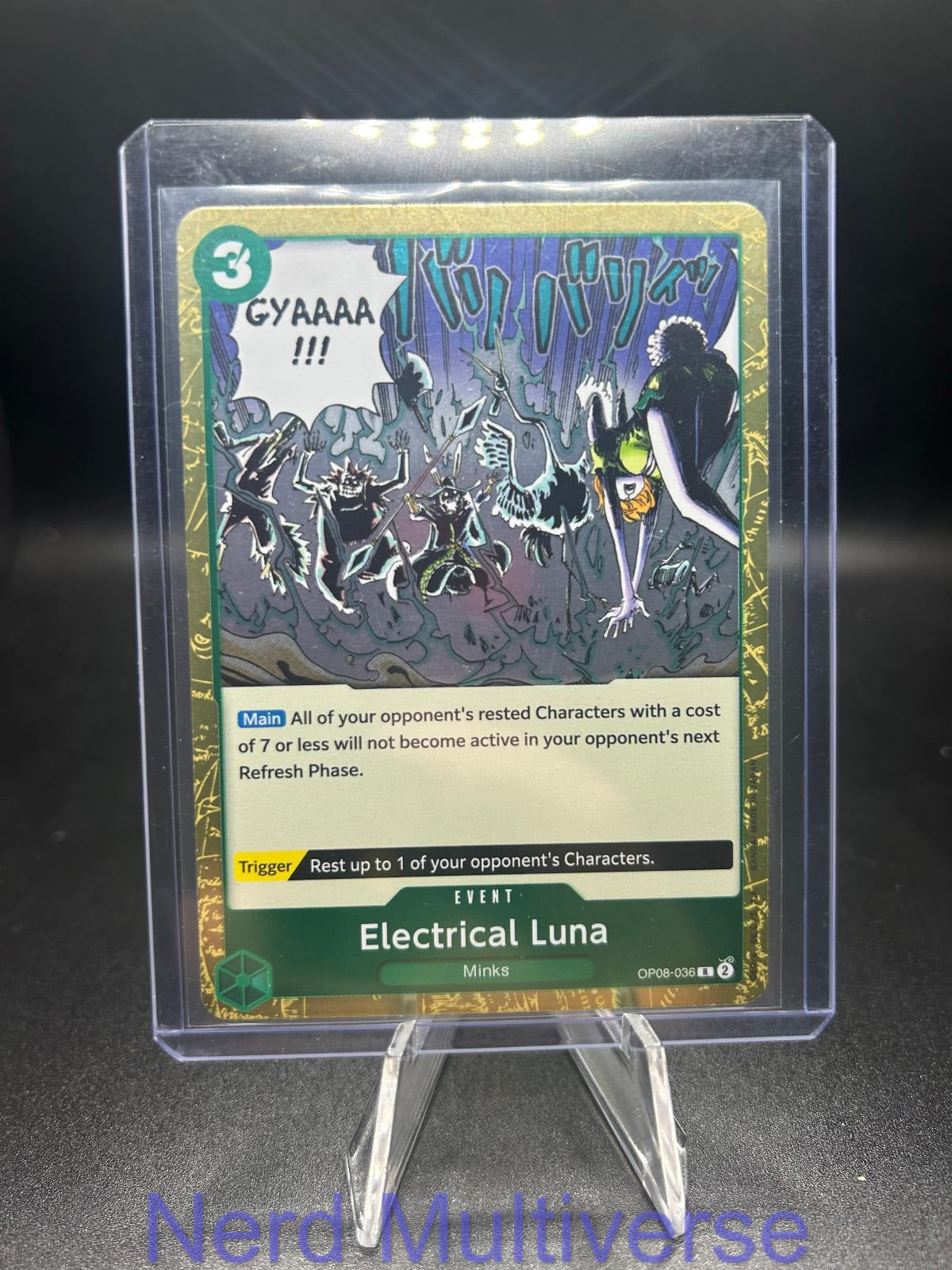 ELECTRICAL LUNA OP08-036 R TWO LEGENDS ONE PIECE FOIL NM/M