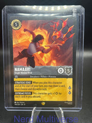 NAMAARI - SINGLE-MINDED RIVAL 198/204 LEGENDARY REIGN OF JAFAR LORCANA NM/M