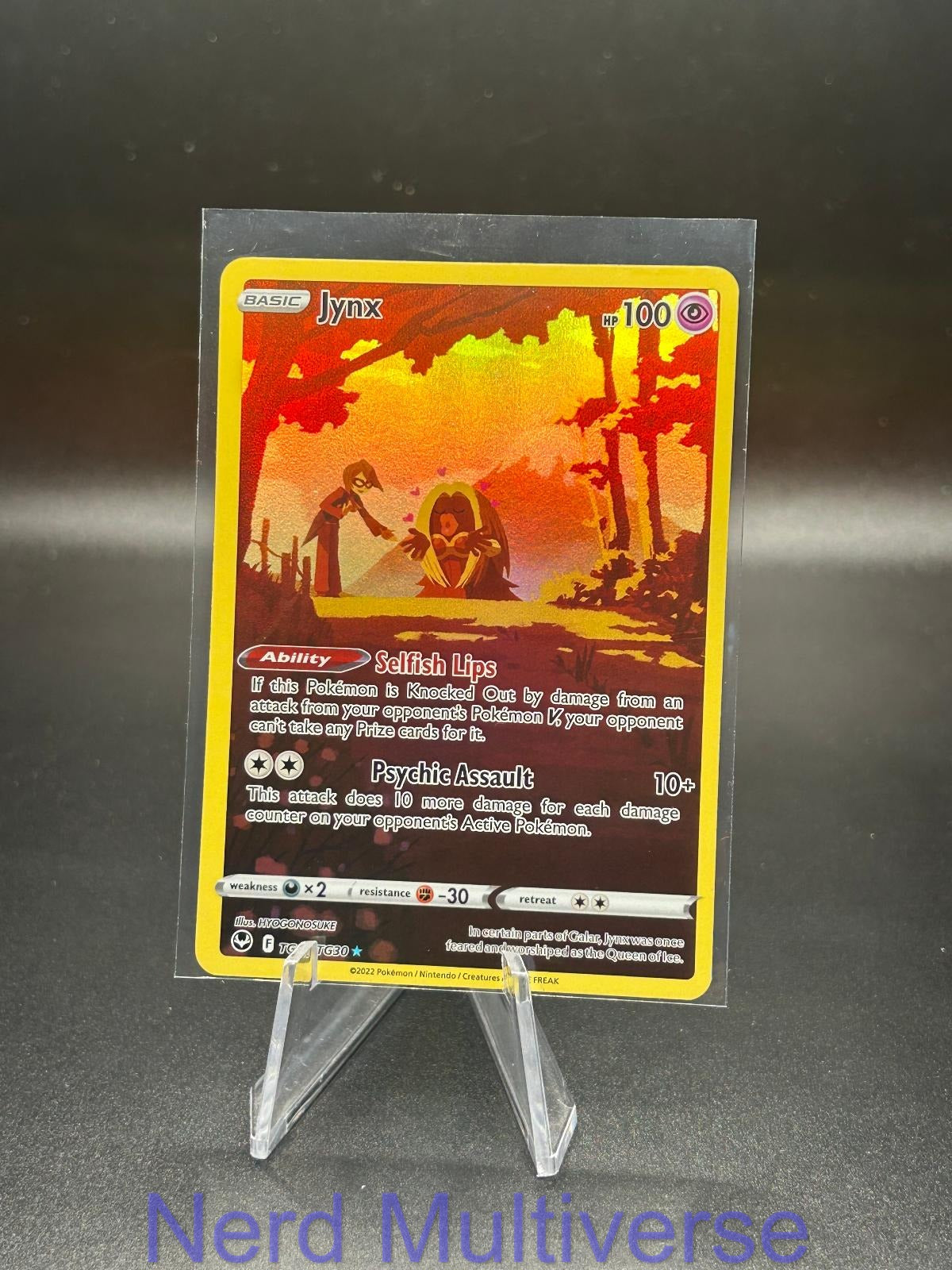 JYNX TG04/TG30 HOLO TG SILVER TEMPEST TRAINER GALLERY POKEMON NM/M