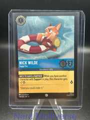 NICK WILDE - SOGGY FOX 148/204 C AZURITE SEA LORCANA COLD FOIL NM/M
