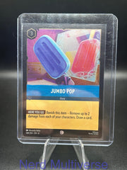 JUMBO POP 168/204 C AZURITE SEA LORCANA COLD FOIL NM/M
