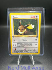 EEVEE 55/82 C TEAM ROCKET POKEMON 1ST EDITION NM/M
