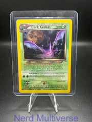 DARK CROBAT 2/105 R NEO DESTINY POKEMON UNLIMITED HOLO LP