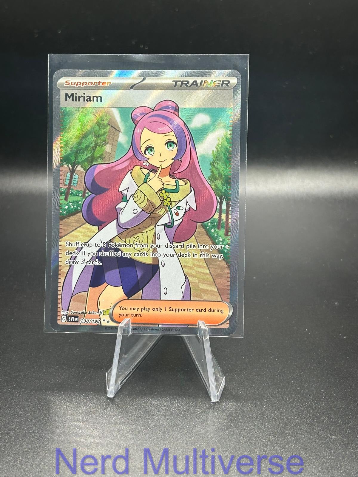 MIRIAM 238/198 UR SCARLET & VIOLET POKEMON HOLO NM/M