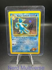 MISTY'S GOLDUCK 12/132 R GYM CHALLENGE POKEMON UNLIMITED HOLO LP