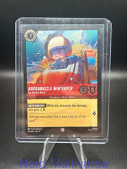 ADORABEEZLE WINTERPOP - ICE ROCKET RACER 116/204 AZURITE SEA LORCANA COLD FOIL