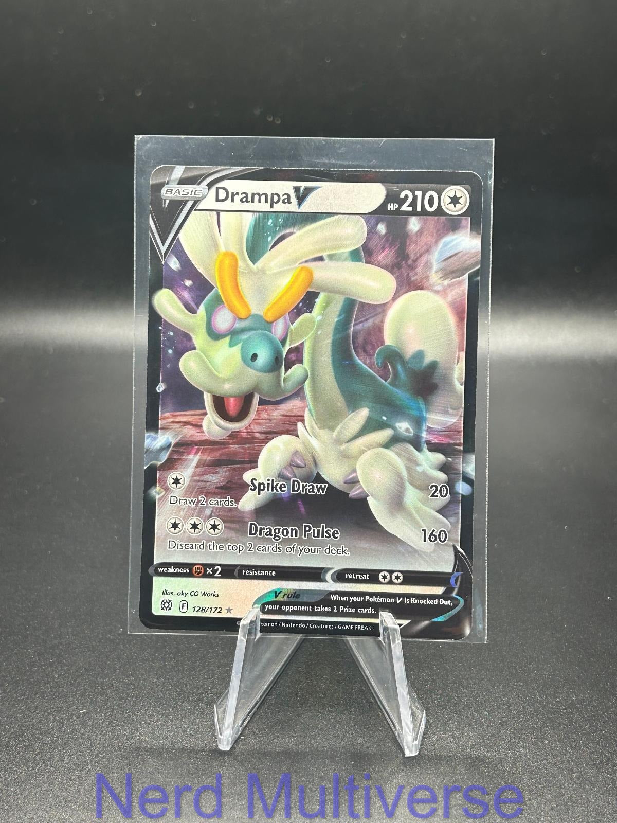 DRAMPA V 128/172 HOLO UR BRILLIANT STARS POKEMON NM/M