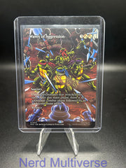 WAVES OF AGGRESSION (BORDERLESS) 13 TEENAGE MUTANT NINJA TURTLES MAGIC
