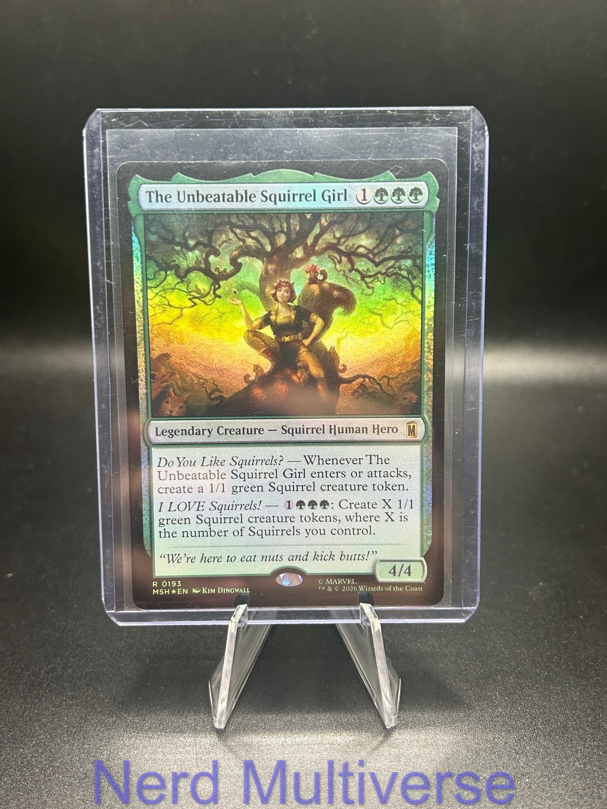 THE UNBEATABLE SQUIRREL GIRL 193 MARVEL SUPER HEROES MAGIC: THE GATHERING