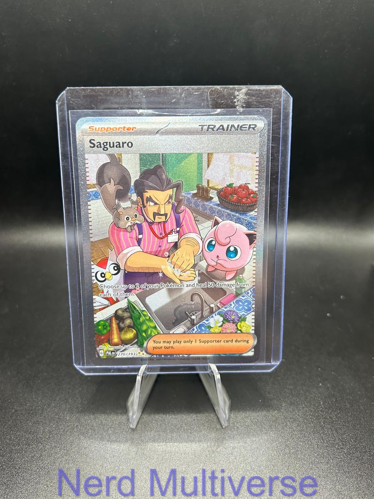 SAGUARO 270/193 SIR PALDEA EVOLVED POKEMON HOLO NM/M