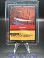 LONGBOAT 132/204 UC AZURITE SEA LORCANA COLD FOIL NM/M
