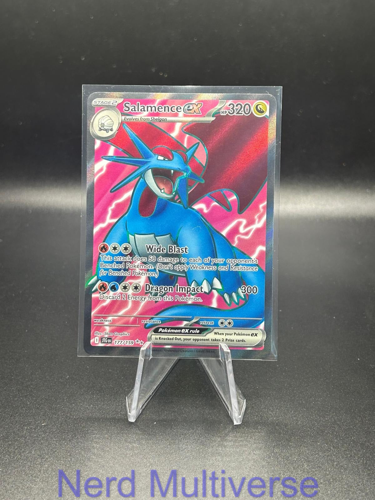 SALAMENCE EX 177/159 UR JOURNEY TOGETHER POKEMON HOLO NM/M