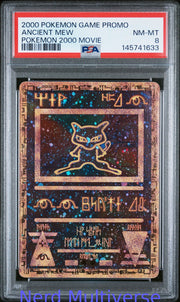 ANCIENT MEW POKEMON 2000 MOVIE GAME MOVIE POKEMON PSA 8 633