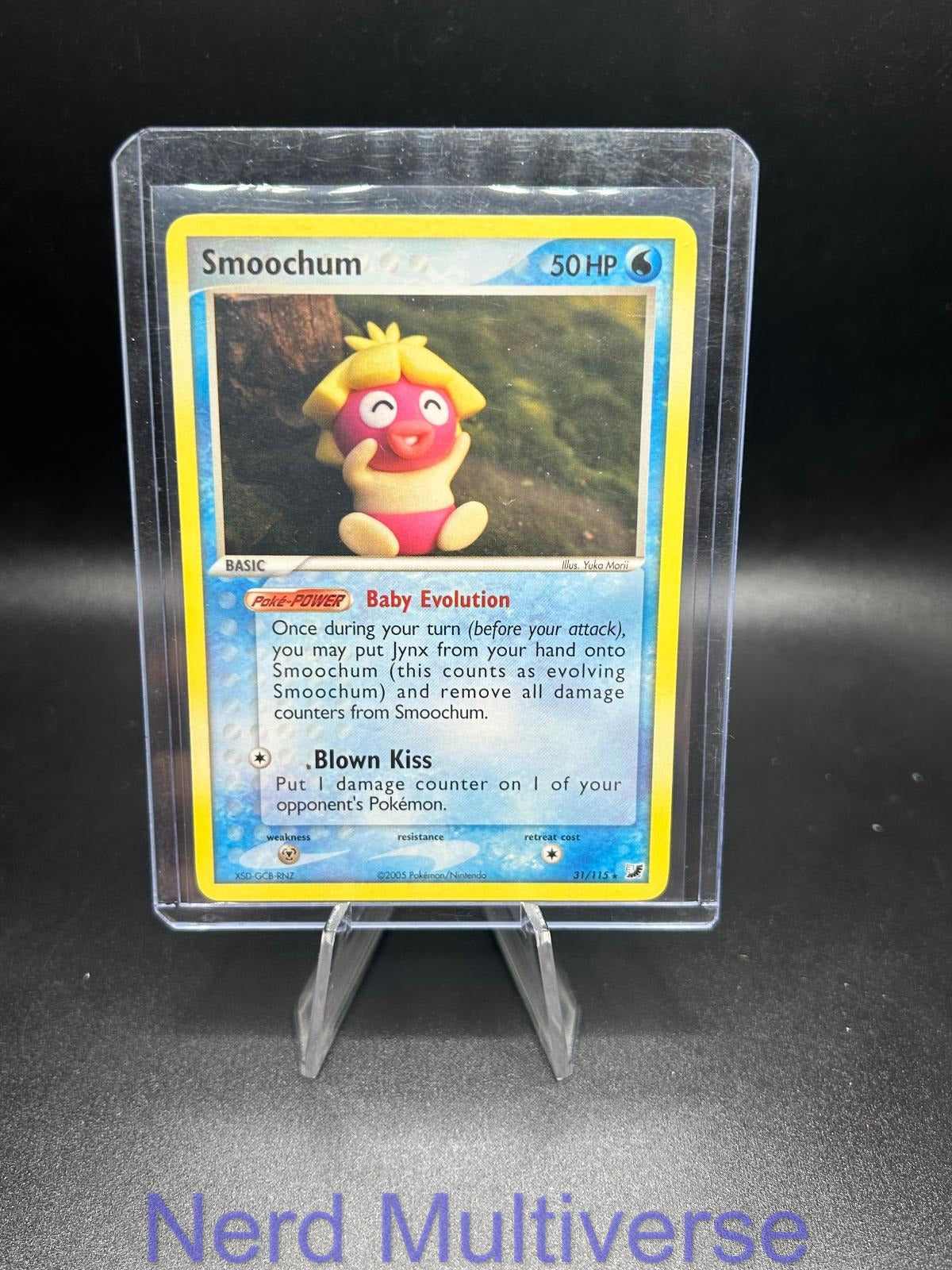 SMOOCHUM 31/115 R UNSEEN FORCES POKEMON NM/M