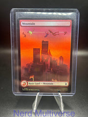 MOUNTAIN (0283) 283 LAND MARVEL SUPER HEROES MAGIC: THE GATHERING FOIL NM/M