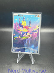 MIENFOO 133/086 IR WHITE FLARE POKEMON HOLO NM/M