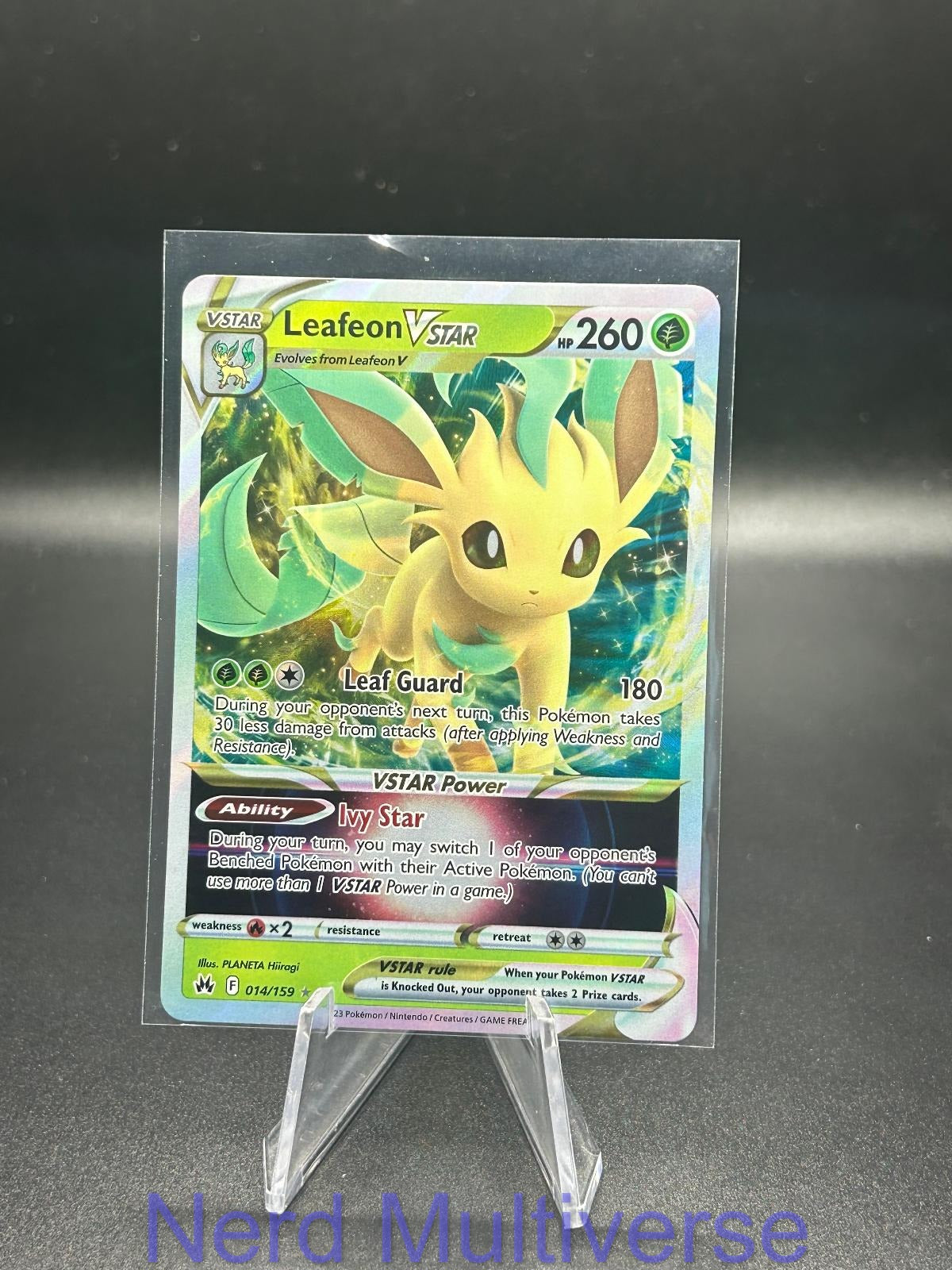 LEAFEON VSTAR 014/159 HOLO UR CROWN ZENITH POKEMON NM/M