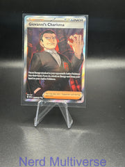 GIOVANNI'S CHARISMA 197/165 UR 151 POKEMON HOLO NM/M