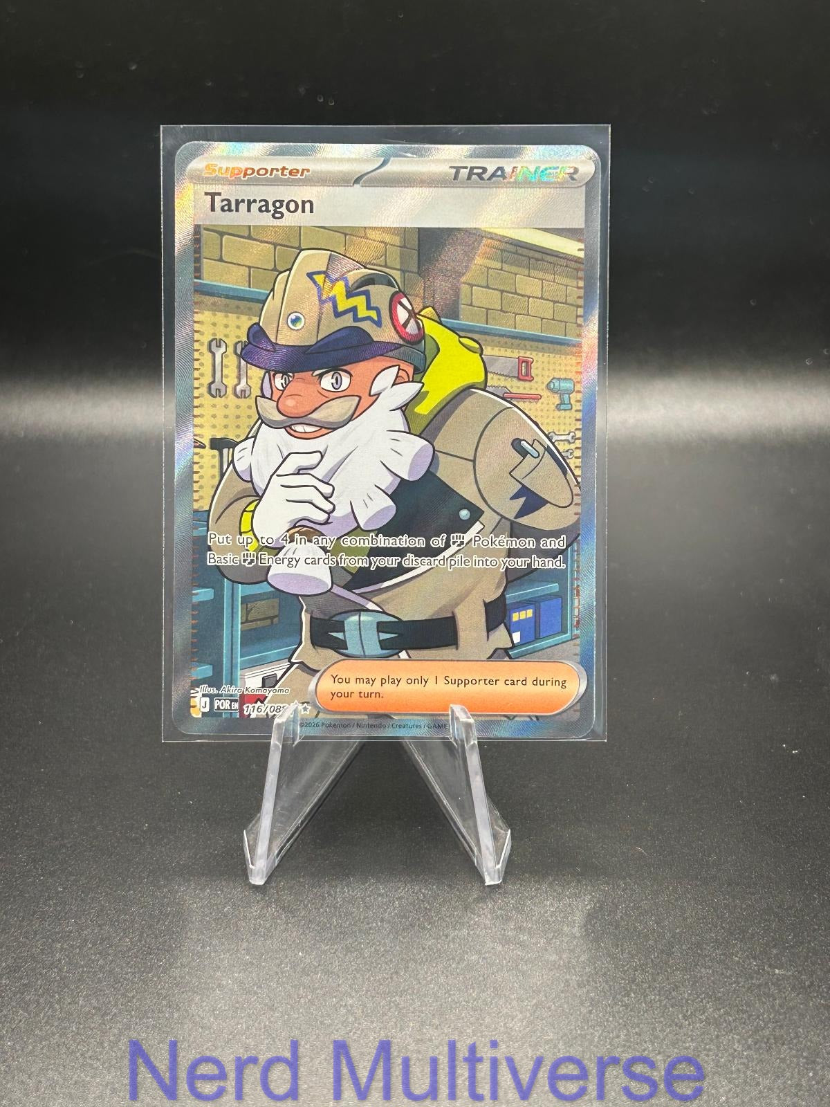 TARRAGON 116/088 UR PERFECT ORDER POKEMON HOLO NM/M