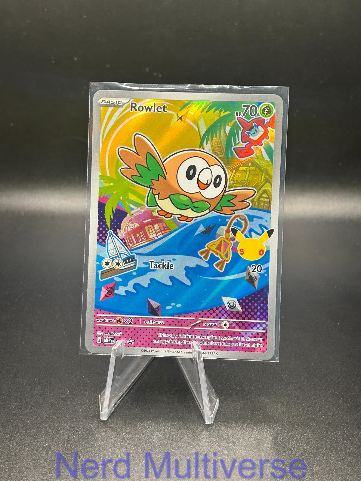 ROWLET 043 HOLO P ME: MEGA EVOLUTION PROMO POKEMON NM/M
