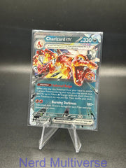 CHARIZARD EX 054/091 RR PALDEAN FATES POKEMON HOLO NM/M