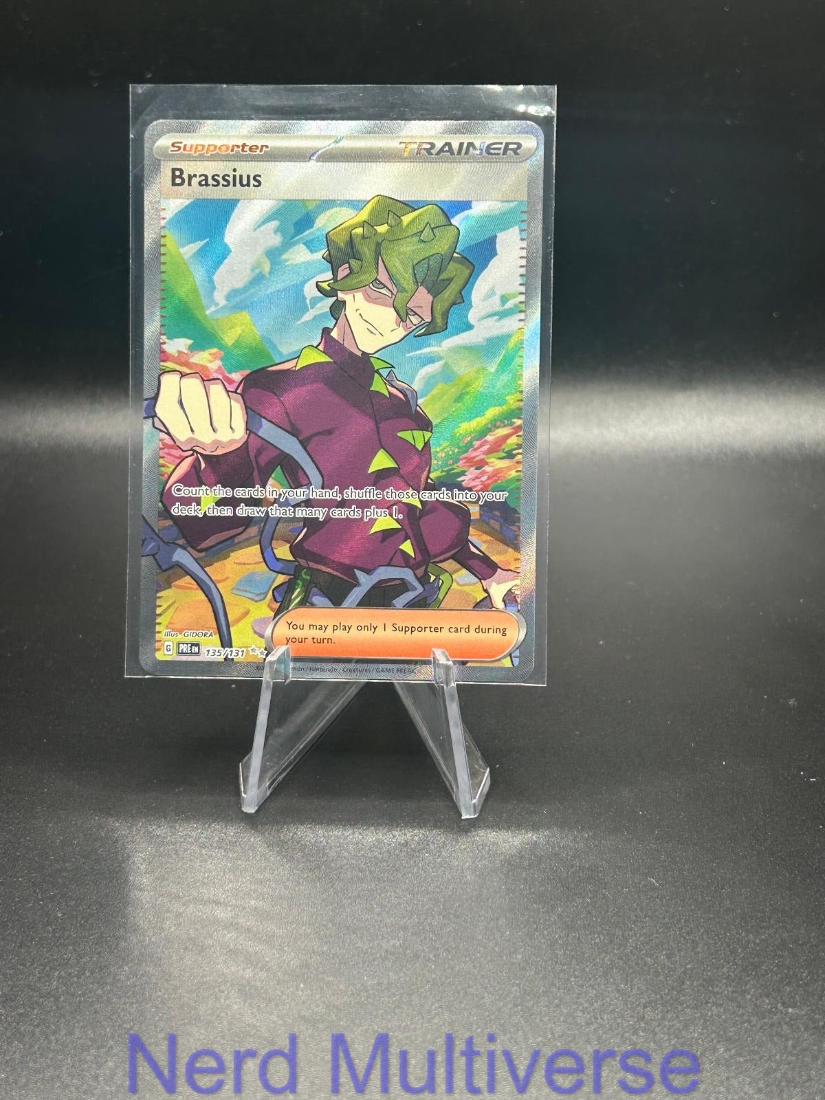 BRASSIUS 135/131 UR PRISMATIC EVOLUTIONS POKEMON HOLO NM/M