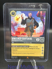 VINCENZO SANTORINI - THE EXPLOSIVES EXPERT 197/204 R REIGN OF JAFAR LORCANA NM/M
