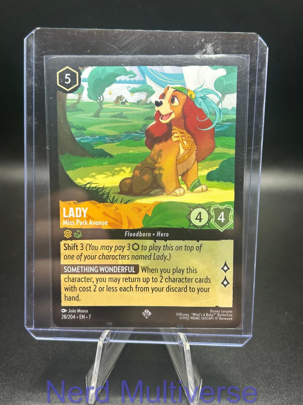 LADY - MISS PARK AVENUE 28/204 SR ARCHAZIA'S ISLAND LORCANA NM/M