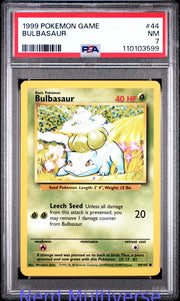 BULBASAUR 44/102 GAME POKEMON PSA 7 599