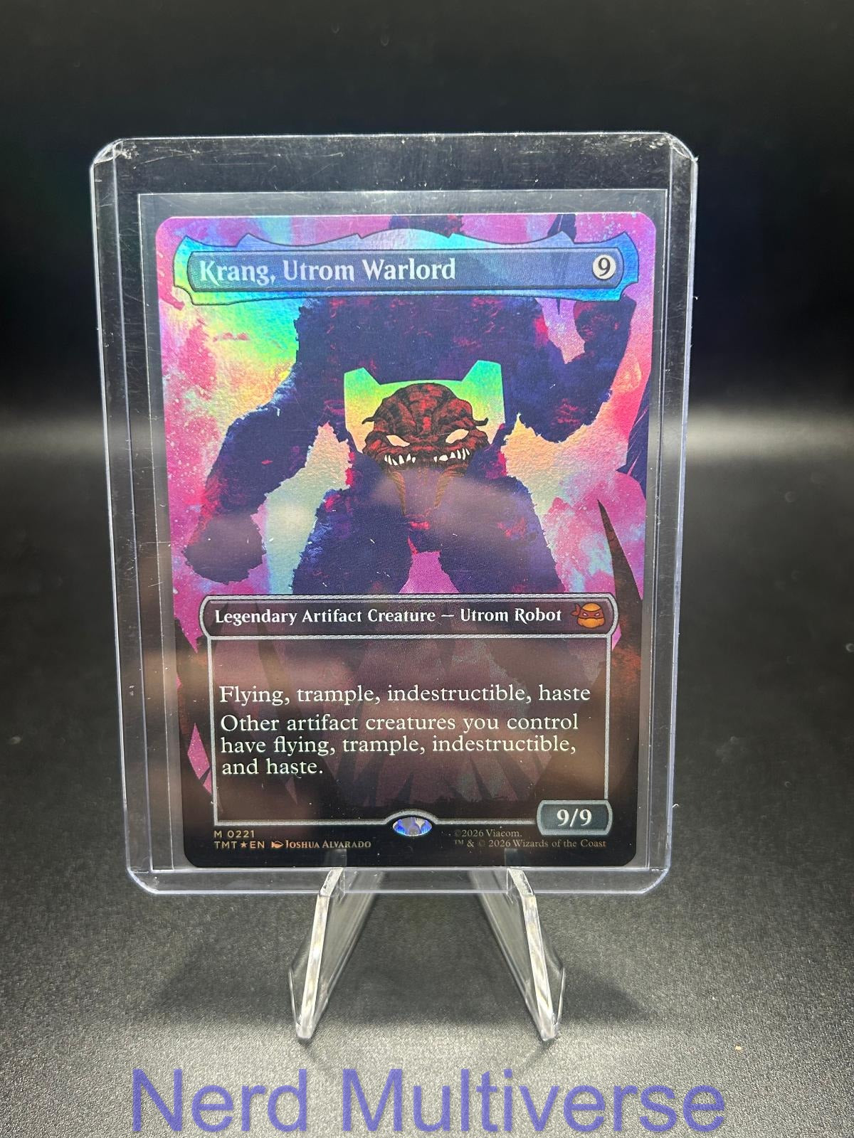KRANG, UTROM WARLORD (BORDERLESS) 0221 TEENAGE MUTANT NINJA TURTLES 