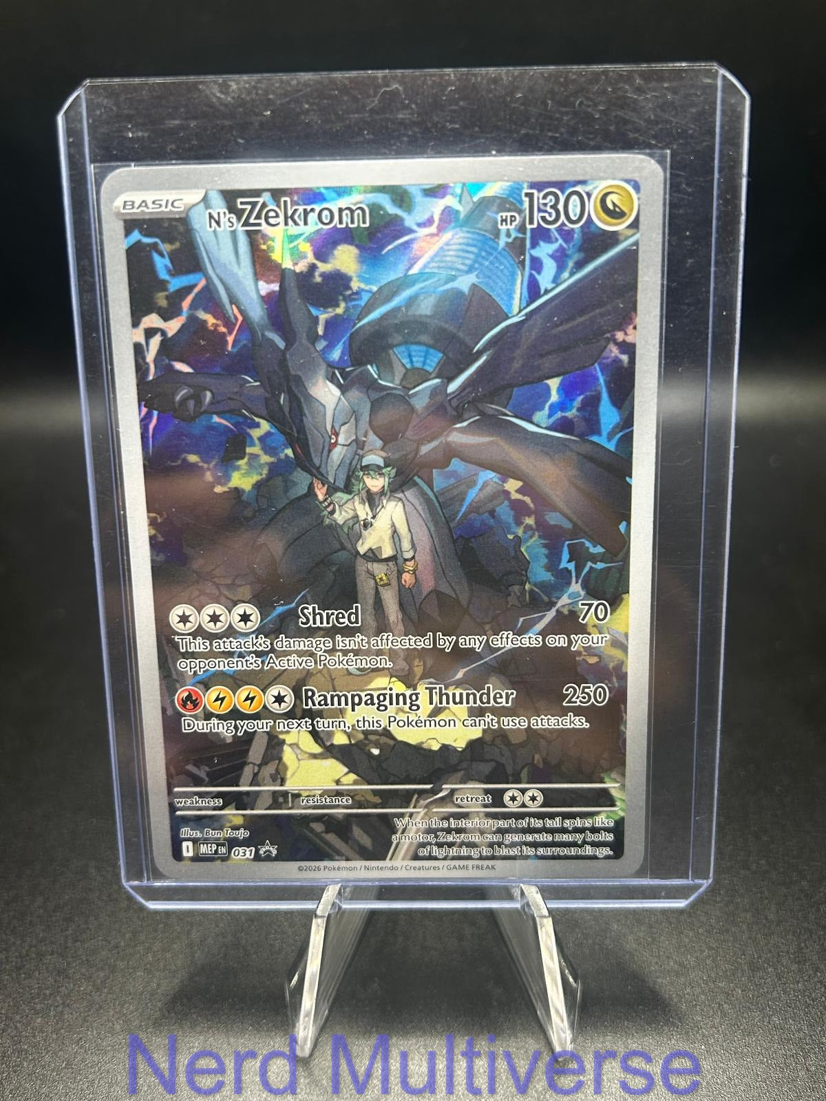 N'S ZEKROM 031 HOLO P ME: MEGA EVOLUTION PROMO POKEMON NM/M