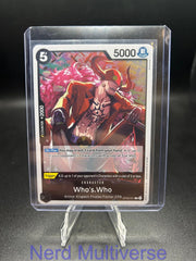 WHO'S.WHO OP08-091 R TWO LEGENDS ONE PIECE FOIL NM/M