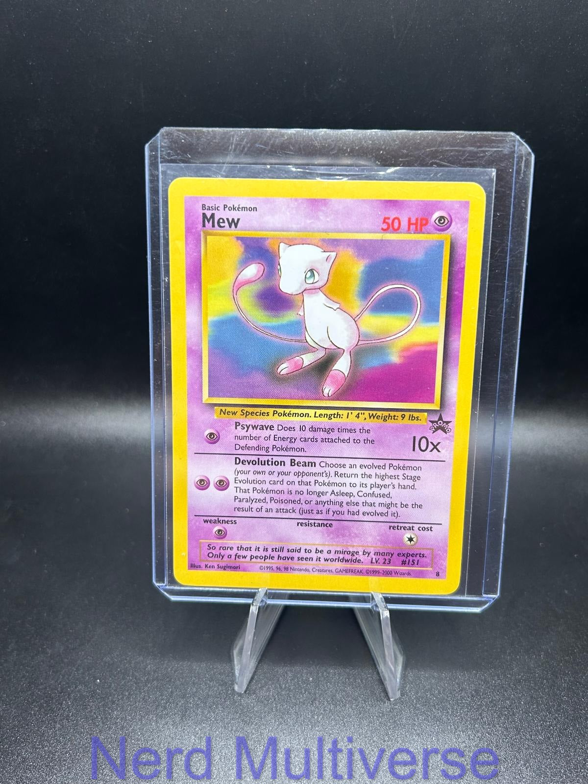 MEW 8 P WIZARDS BLACK STAR PROMOS POKEMON NM/M