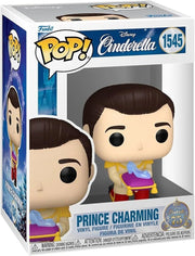 Cinderella 75th Anniversary Prince Charming with Glass Slipper Funko Pop! Vinyl Figure #1545