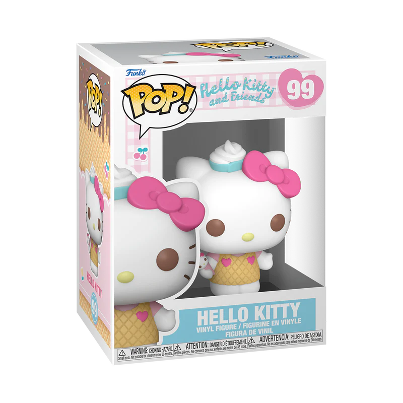 Hello Kitty and Friends Hello Kitty (Ice Cream) Funko Pop! Vinyl Figure #99