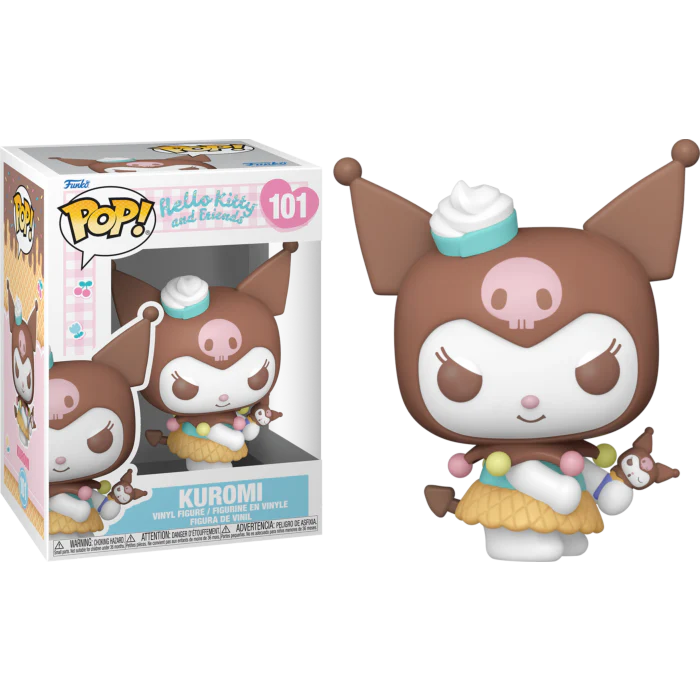 Hello Kitty and Friends Kuromi (Ice Cream) Funko Pop! Vinyl Figure #101