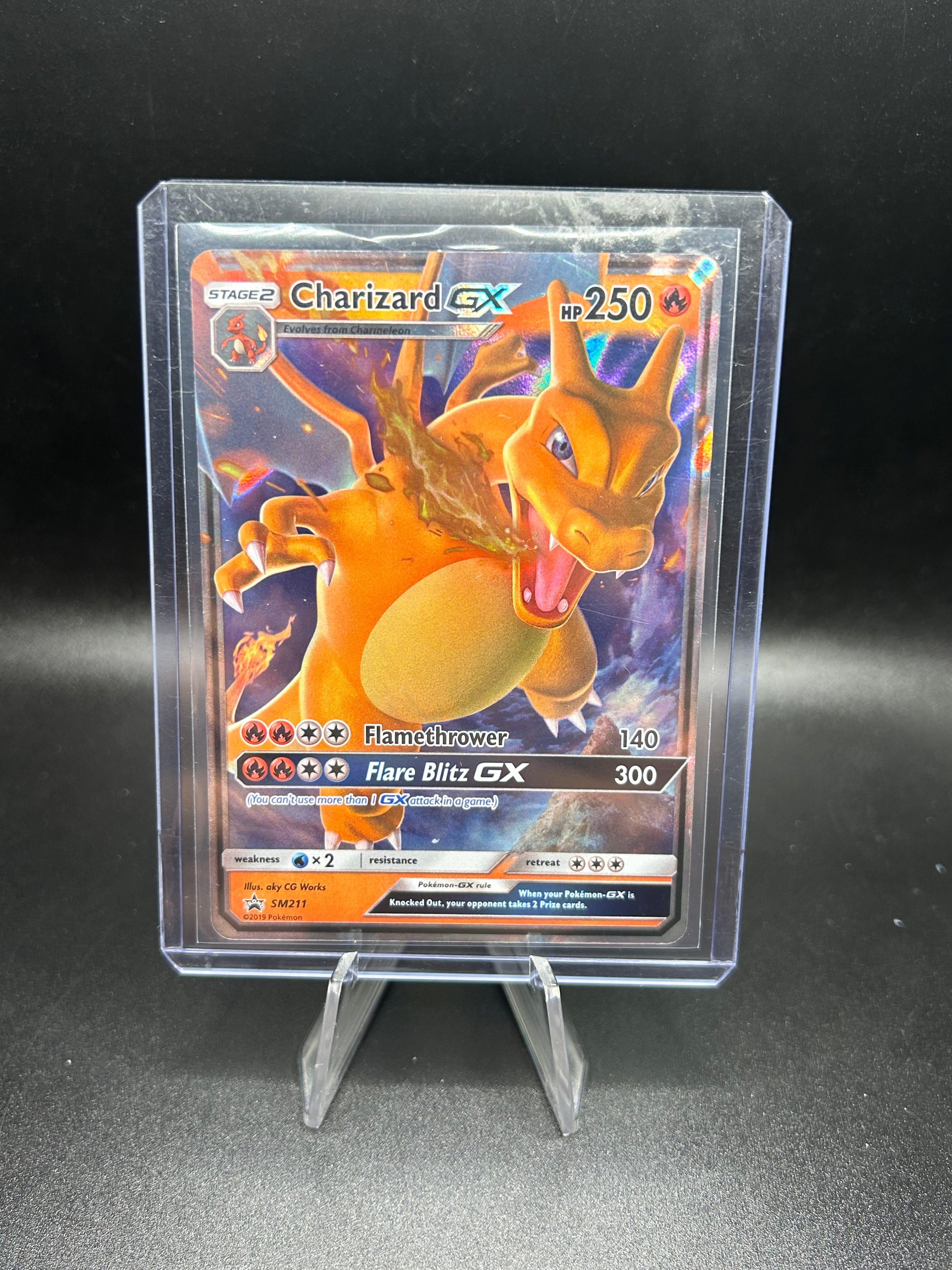 Charizard Black Star Promo SM 211