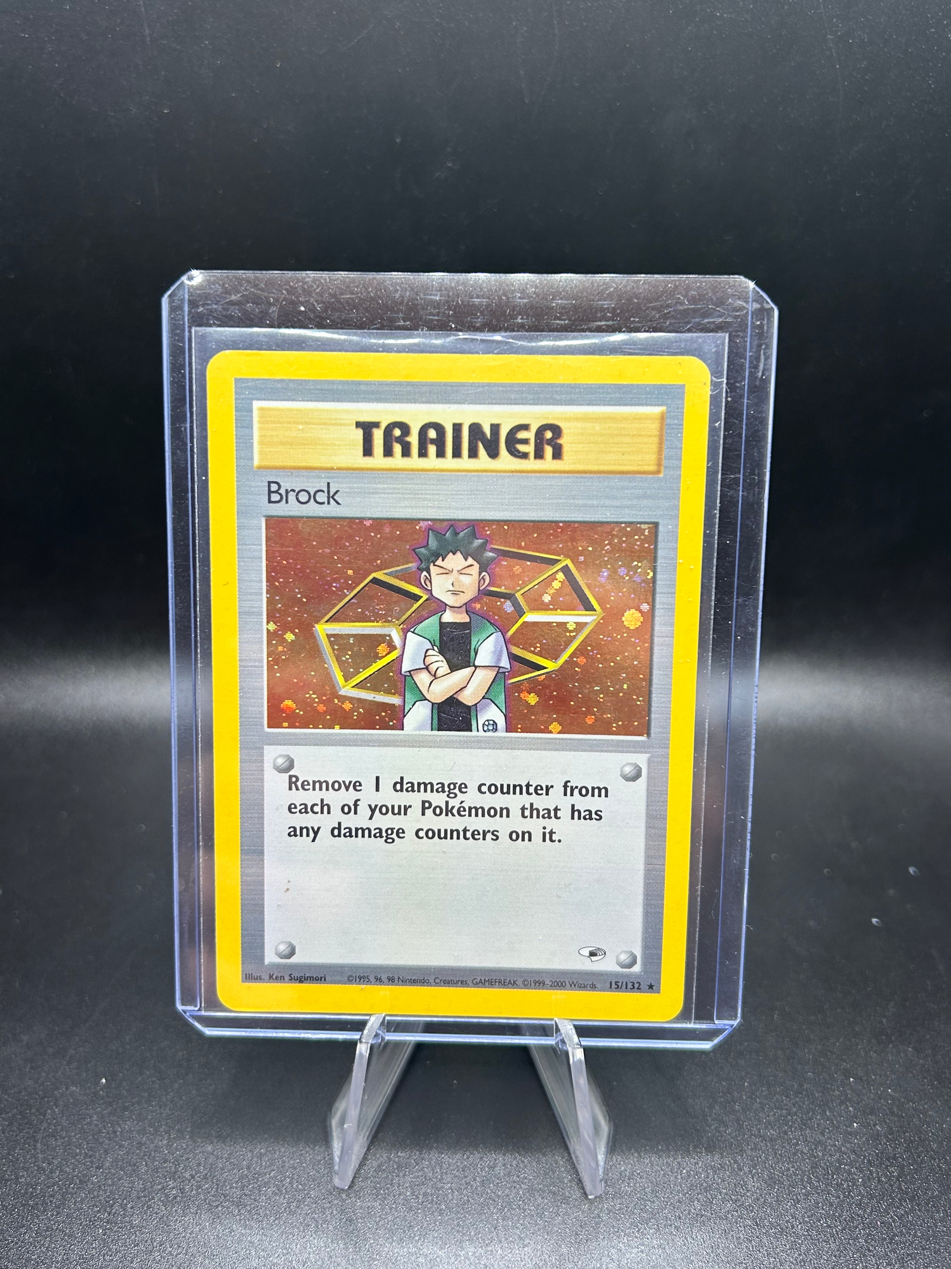 Brock Gym Heroes 15/132 (Holo)