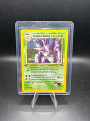 Giovanni's Nidoking Gym Challenge (1st Edition) Holo 7/132