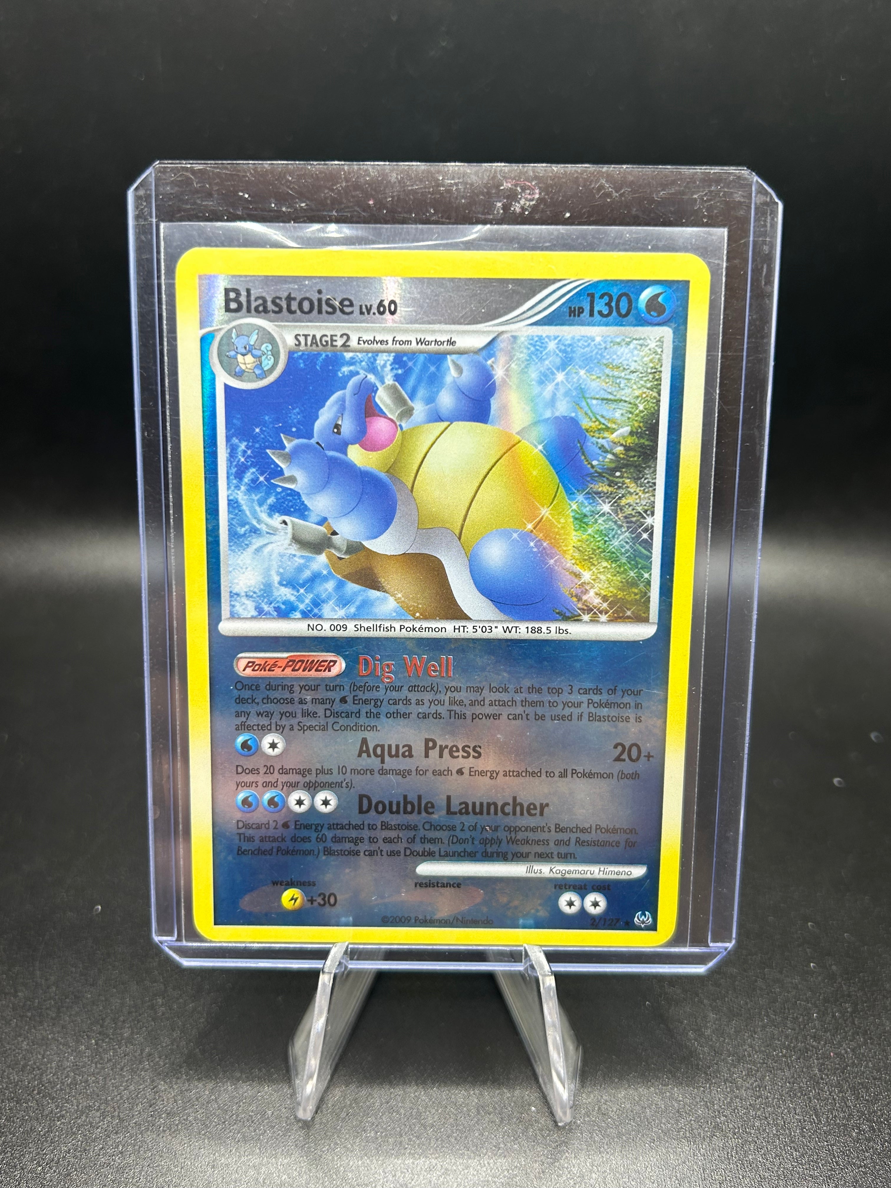 Blastoise Platimum 2/127 Rev Holo